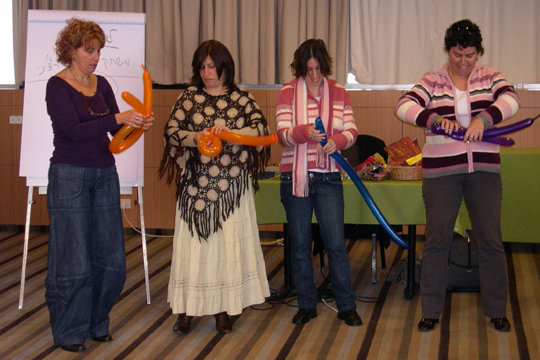 Empowering Exercises and Games: The WOW Session, the Cherry on the Cake